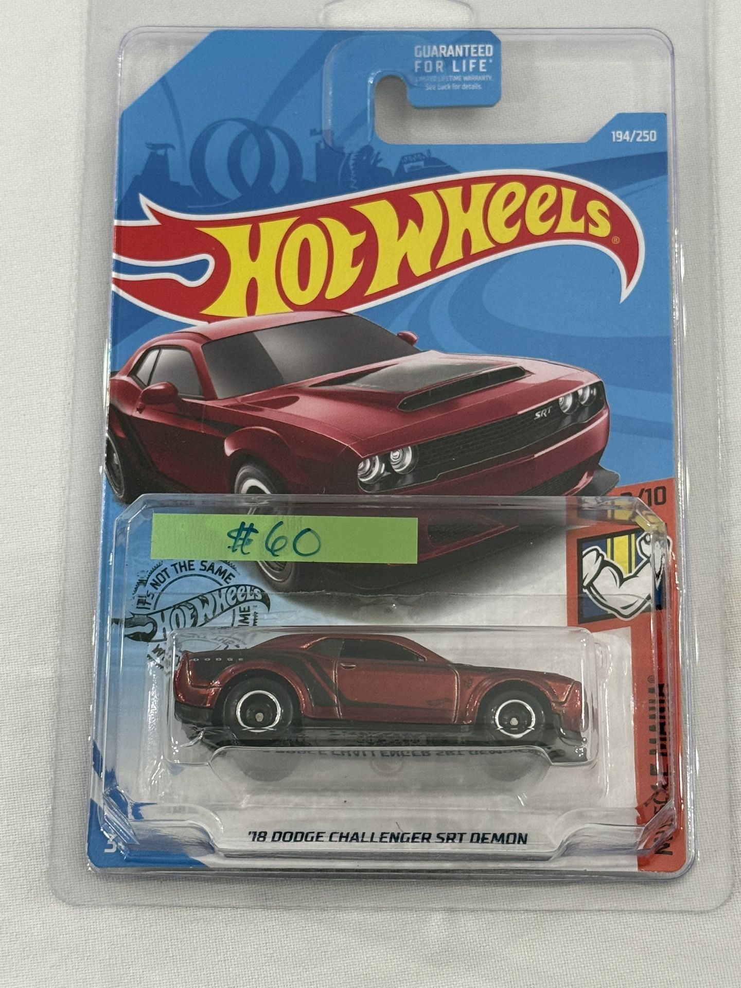 Hot Wheels Super Treasure Hunt Dodge Challenger SRT Demon