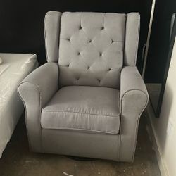 Grey Rocking Chair