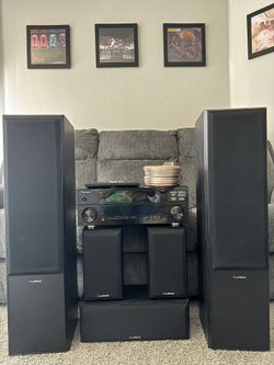 Pioneer VSX-820-K + Fluance Surround Sound Home Theater