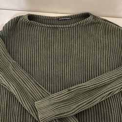 green brandy melville sweater 