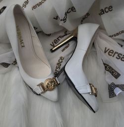 Versace Medusa heels