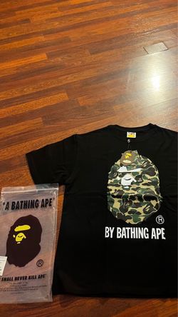 Green camo bape tee