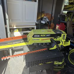 Ryobi 40V HP Brushless 26 in. Cordless Battery Hedge Trimmer