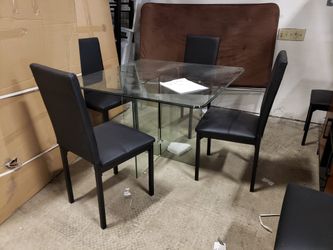 New 4pc dining room table set tax included