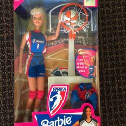 New WNBA Barbie In Unopened Box