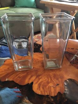 Glass vase