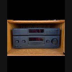 Kenwood receiver 200 watts no funny noises really good quality sound