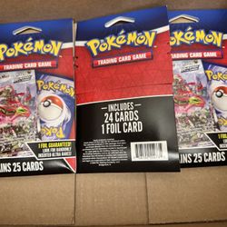 Pokémon MJ Holding Mystery Packs (25 Cards)
