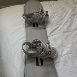 Brand New Snowboard Setup – Whitespace AMF Twin 158 + Burton Bindings + Salomon Boots