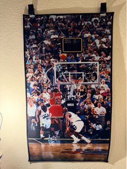 Micheal Jordan Last shot