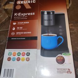 Keurig K-Express Essentials Single Serve K-Cup Pod Coffee Maker, Black