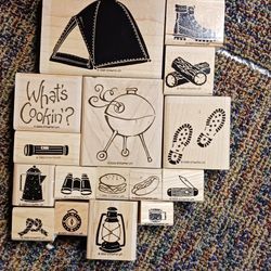 Camping Trip Stamps
