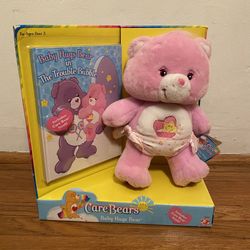 Care Bears 10” Baby Hugs Bear and Book