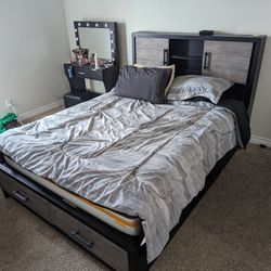 Queen Size Bed And Bed