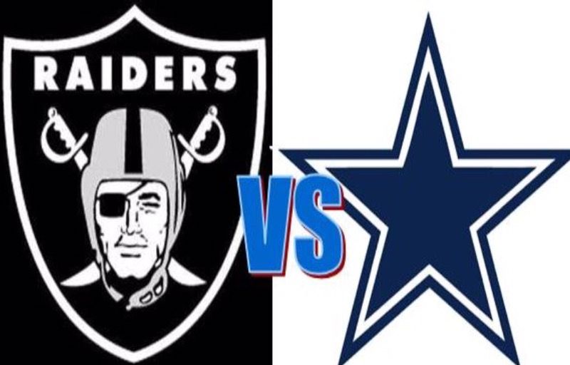 Raiders vs cowboys