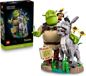 LEGO Shrek, Donkey & Puss in Boots Set 72(contact info removed) Pcs - Brand New Sealed