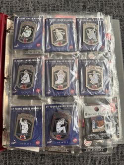 51 Dodger Baseball Pins and one Scully commemorative Coin . Selling the whole bundle for $150 firm