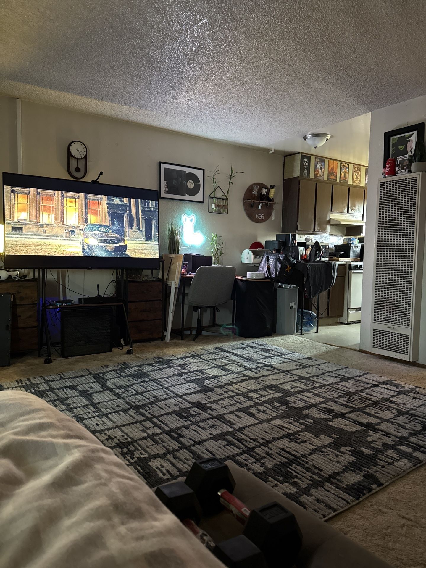 65 Inch TLC with Portable Rolling Stand