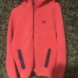 Red Nike Tech Tracksuit