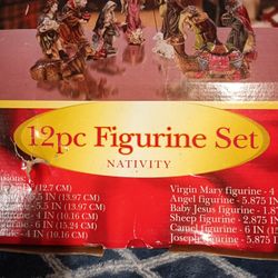 12 Pc  Nativity Set New For 40.00