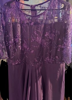 Purple dress $50.00