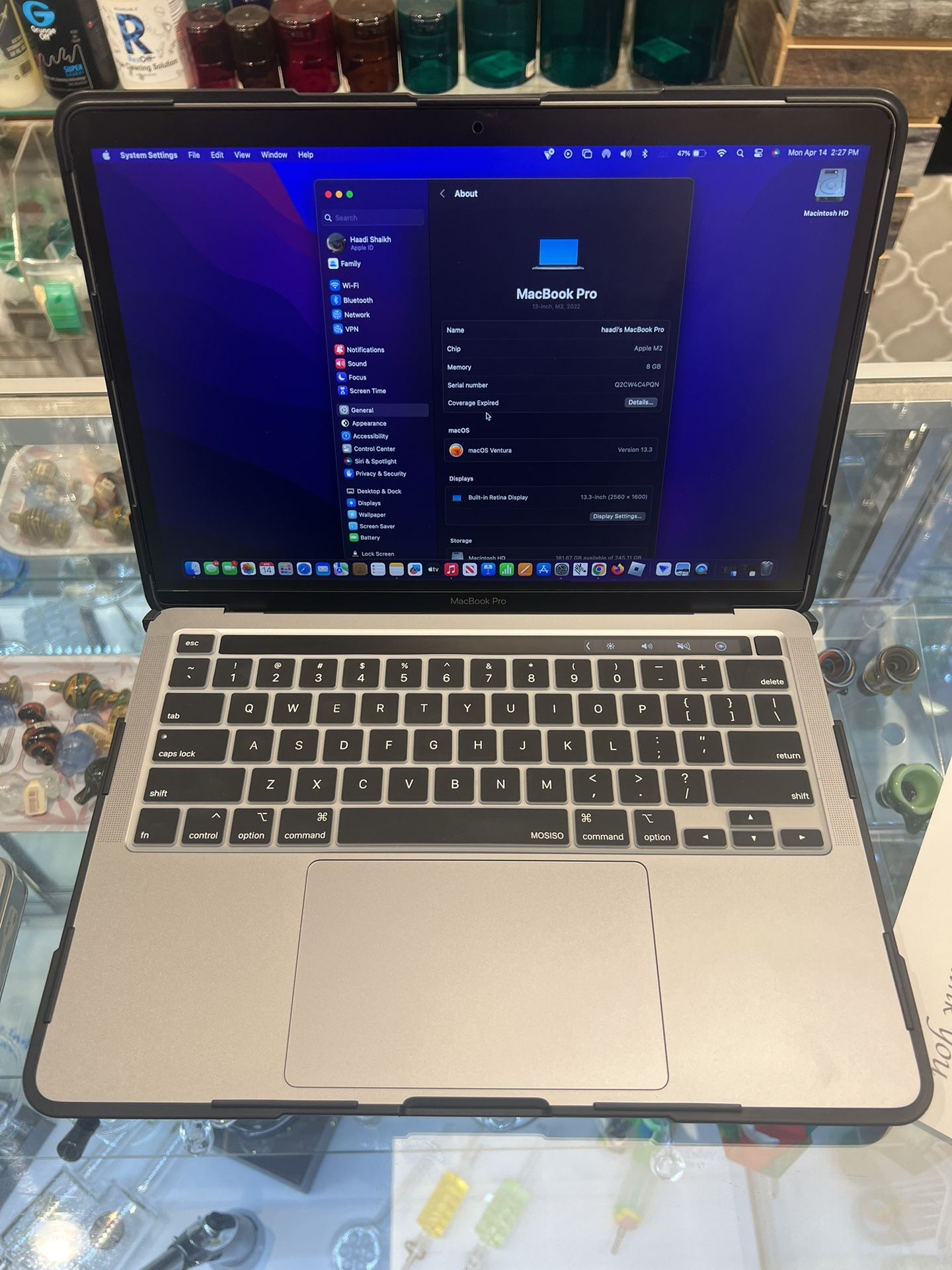 MacBook Pro 2022 (258gb)