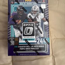 Football Cards 2025 Optic Blaster Box