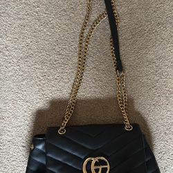 Black Chain Purse