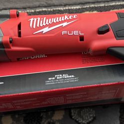 Milwaukee M12 FUEL 12V Lithium-Ion Brushless Cordless 3/8 in. Right Angle Impact Wrench (Tool-Only