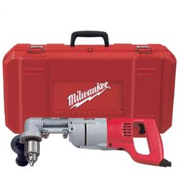 Milwaukee 7 Amp Corded 1/2 in. Corded Right-Angle Drill Kit with Hard Case