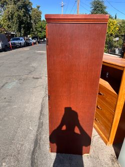 Closet dressers one with mirror