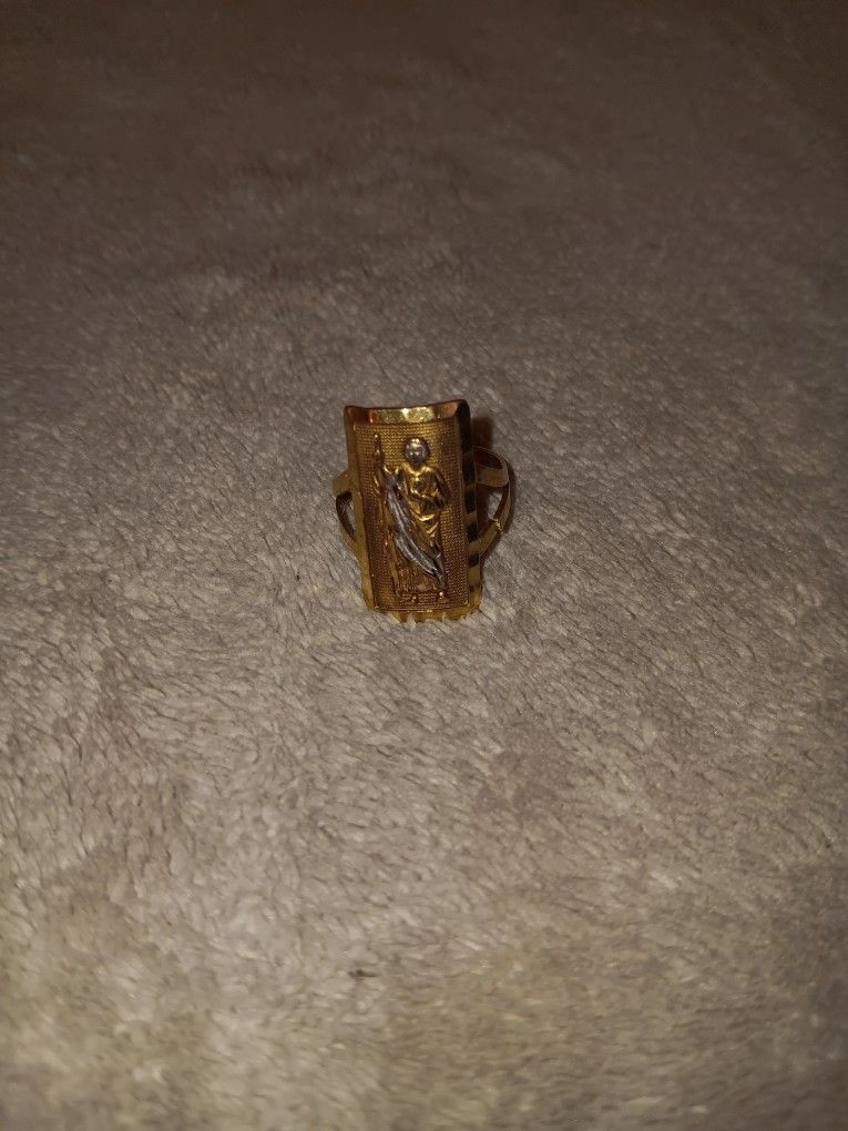 Religious 10k Gold Ring 150