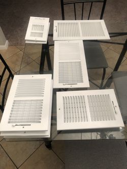 Ceiling and Wall Registers (Air Vents)