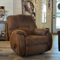 Nice Microfiber Rocker Recliner 