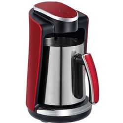 Sadaf One-Touch Mediterranean Coffee Maker – Electric Turkish, Greek, And Armenian Coffee Machine - Stainless Steel Coffee Maker - Foam Control & Over