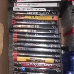 PlayStation 3 Games 20 Total