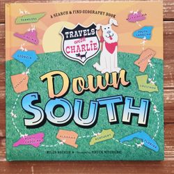 TRAVELS WITH CHARLIE DOWN SOUTH CHILDREN'S HARDBACK BOOK