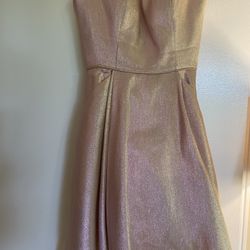 Semi-formal Rose Gold Dress