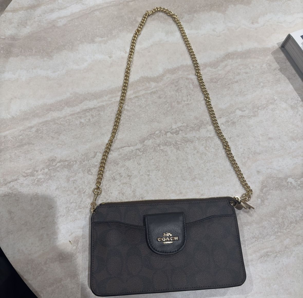 Poppy Crossbody In Signature Canvas