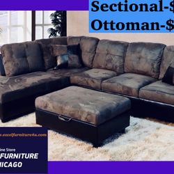 FREE DELIVERY🍀Brand New Sectional Sofa Couch 