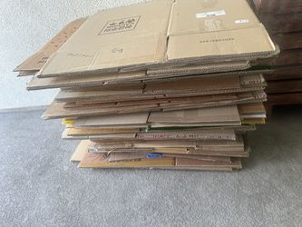 Free Cardboard moving boxes