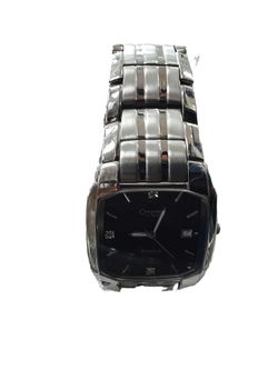 Bulova Caravelle Diamond By Bulova Silver Regular Watch