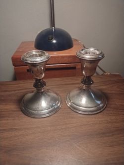 Towle Sterling Silver Candle Holders 