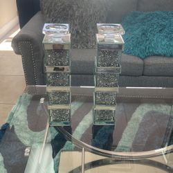 New Candle Holders Set Of 2 