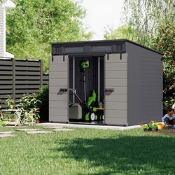 Suncast Modernist 8’x7’ Dual Barn Door Storage Shed