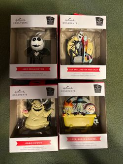 Hallmark Nightmare Before Christmas Ornaments