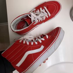 Vans Sk8-Hi Shoes Red