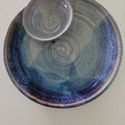 Signed Adria Chip & Dip Bowl