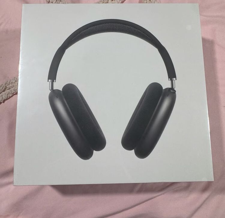 New unopened AirPods Max in black sealed in the original box for ultimate freshness.