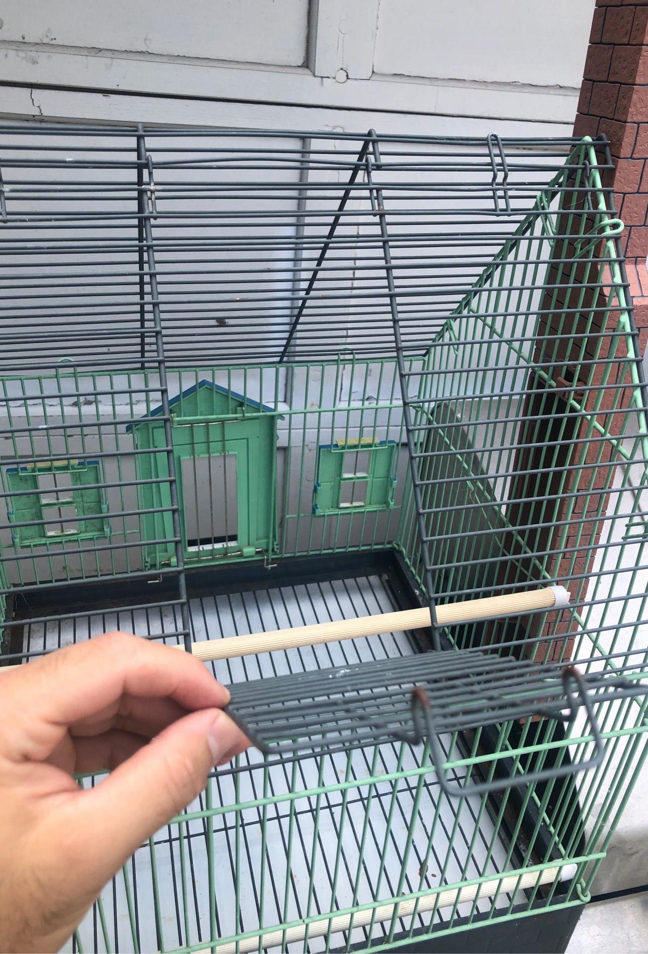 Bird house cage